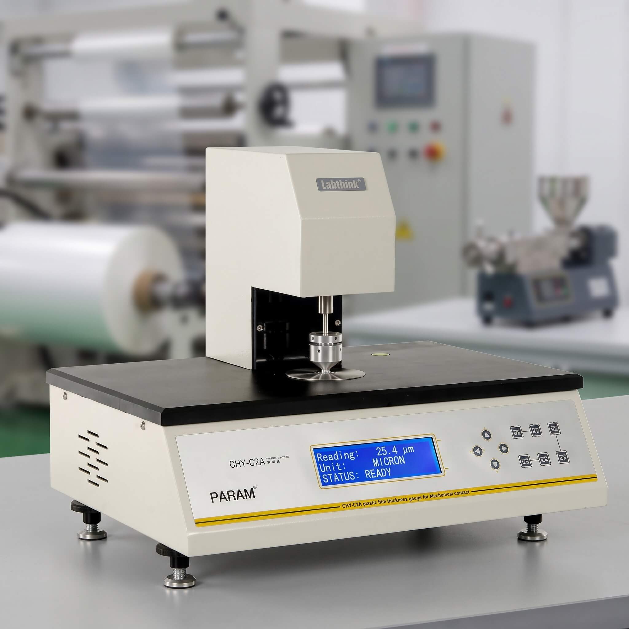 Plastic Film Thickness Gauge for Mechanical Contact - CHY-C2A